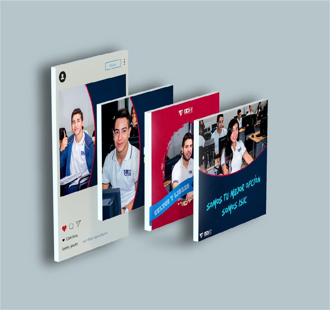 Grupo Educativo ISIC | Clientes Holográfico Publicidad
