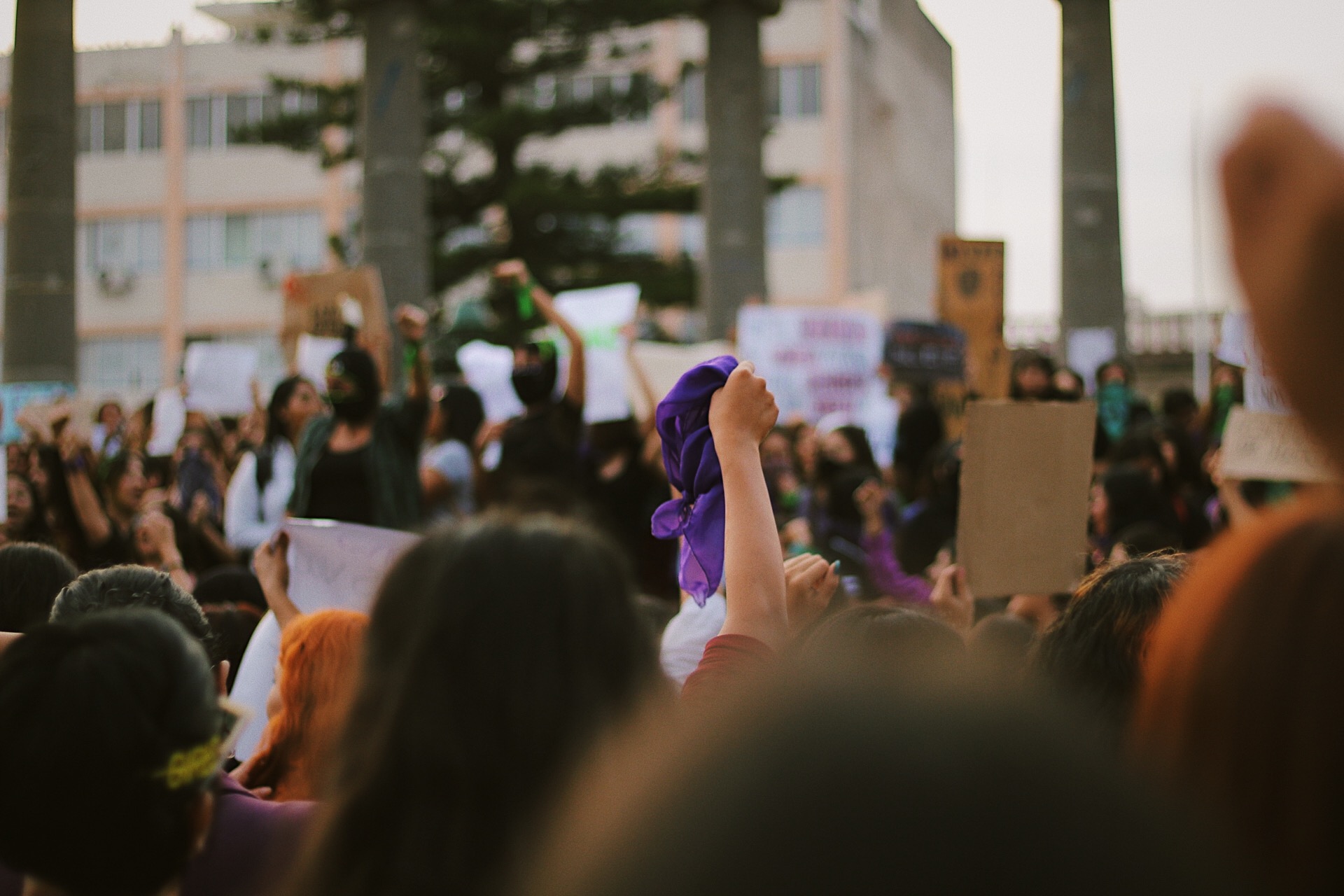 Marcha feminista del 8M en Tepic | Blog Holográfico Publicidad