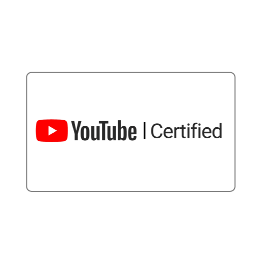 Agencia Certificada por YouTube
