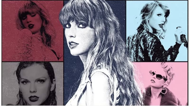 Poster de Taylor Swift del Eras Tour | Blog Holográfico Publicidad