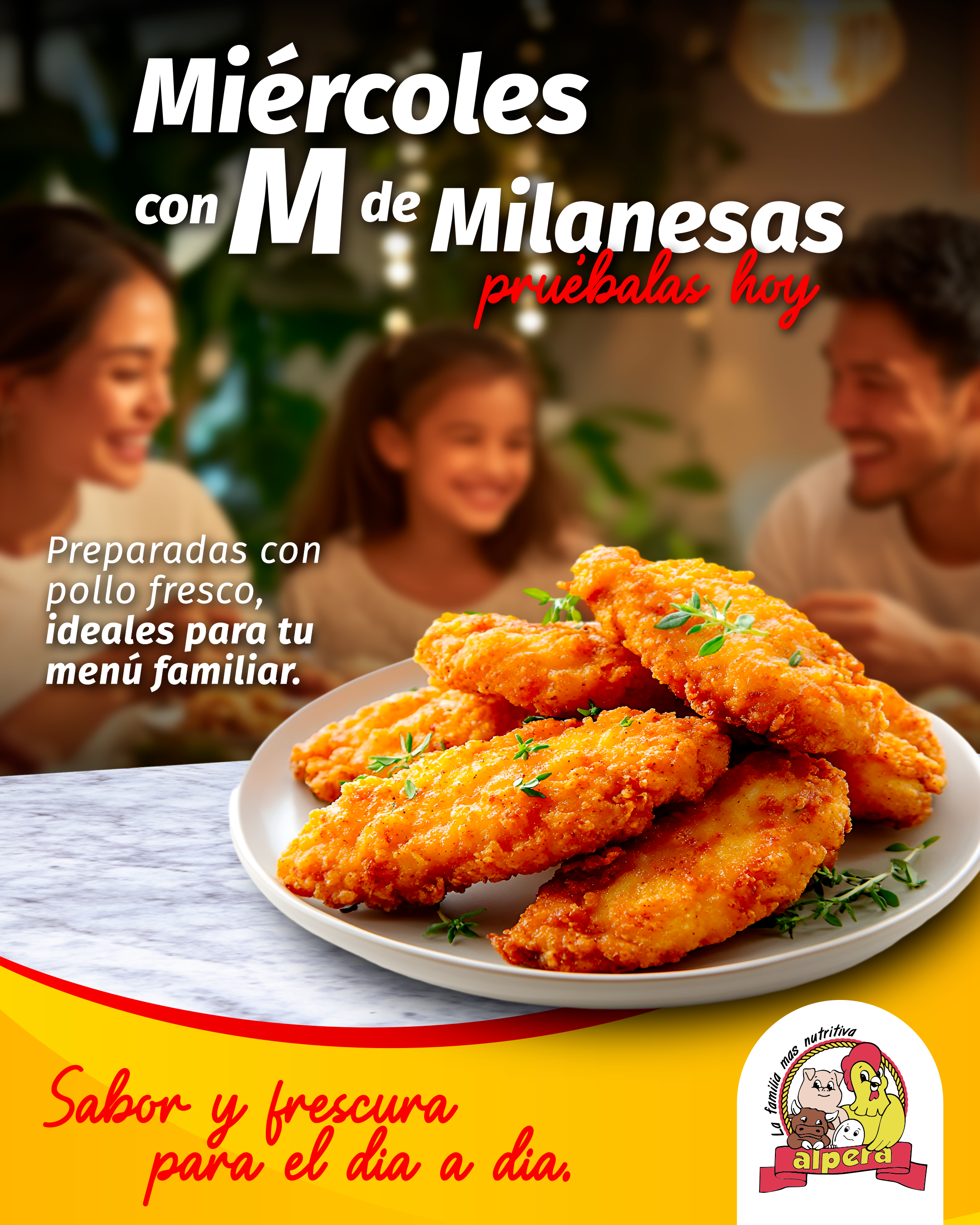 Tip de cocina Alpera: milanesas