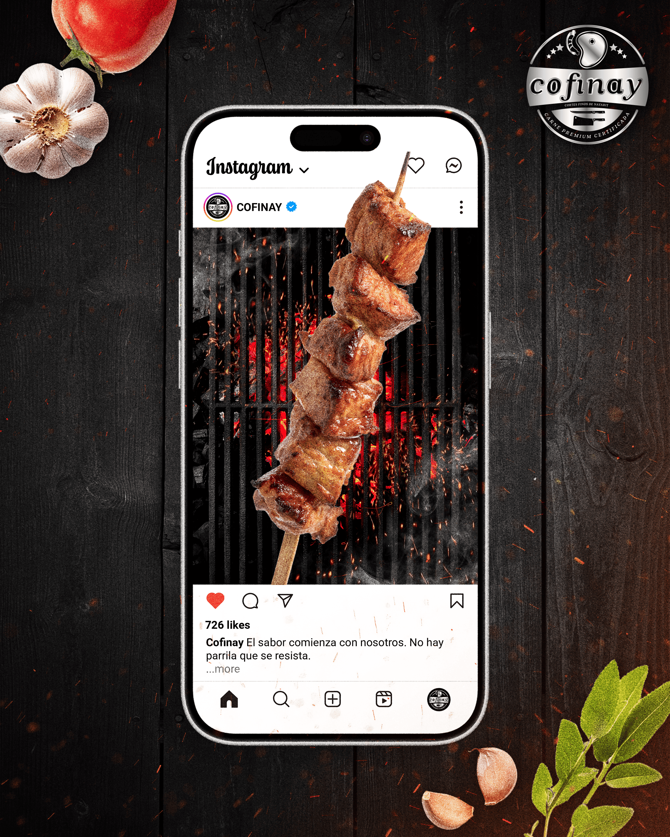 Post COFINAY Instagram