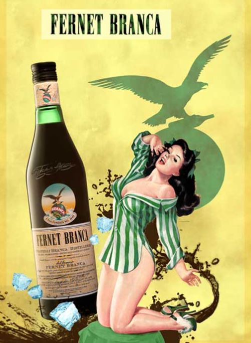 Publicidad Vitange de Fernet Branca de los años 1940 | Blog Holográfico Publicidad