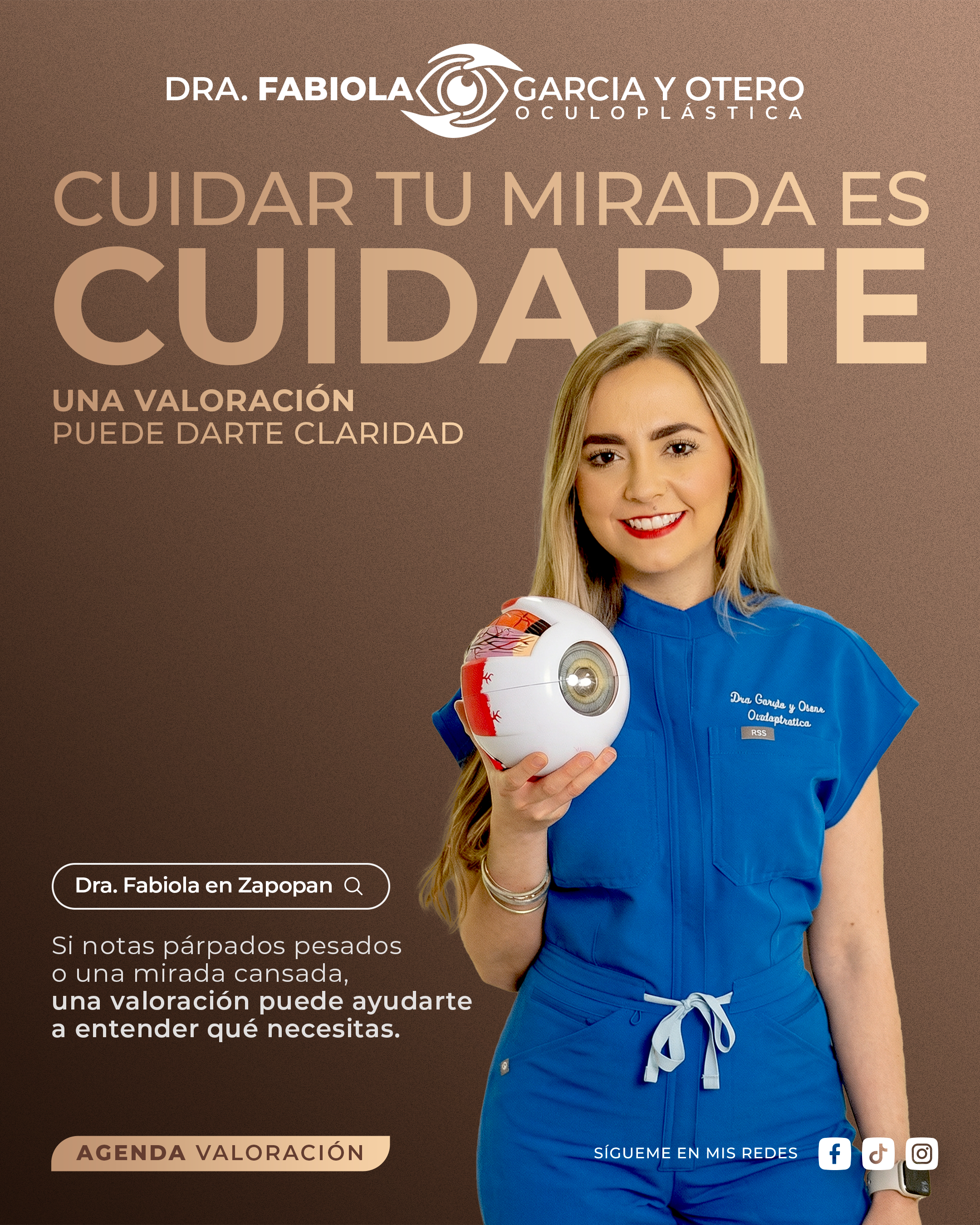 Marketing médico y estrategia de redes sociales para especialista en oculoplastia